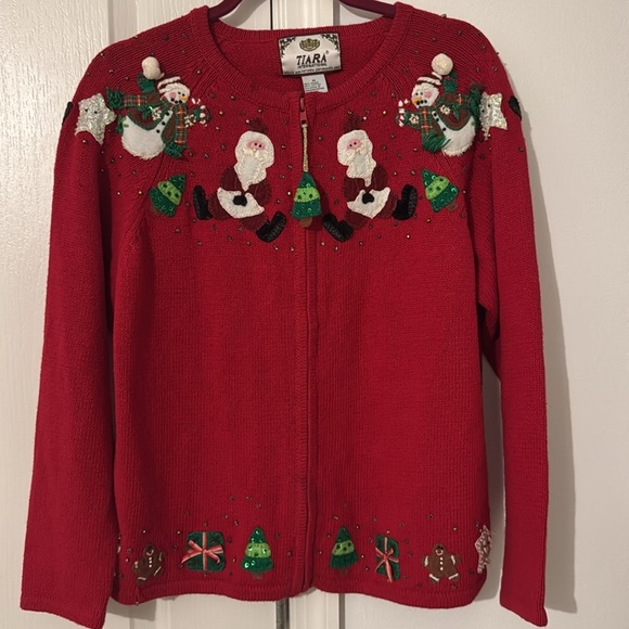 VINTAGE Christmas cardigan - Picture 3 of 7